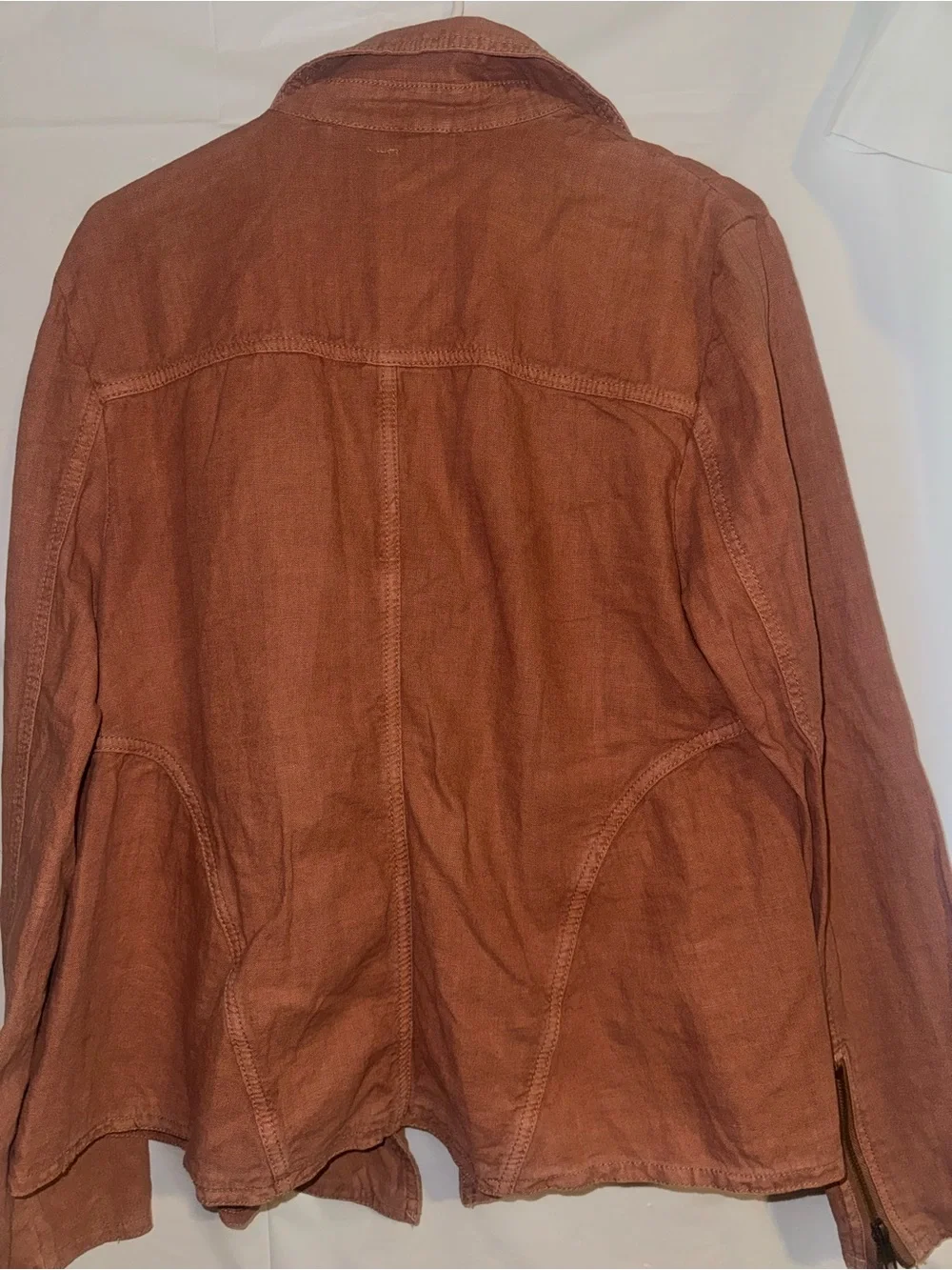 Free People Rust-Colored Utility Jacket - Picture 10 of 10